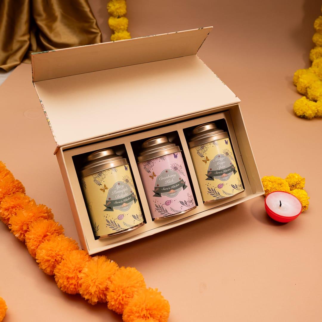 Diwali Hamper with Dehydrated Fruits