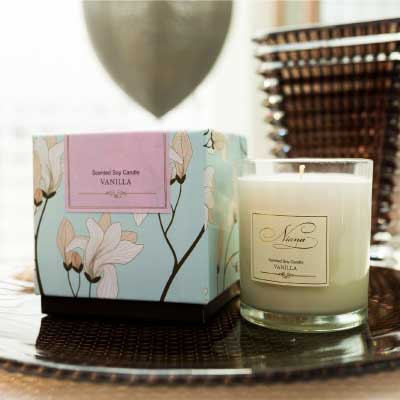 Vanilla Scented Soy Candle