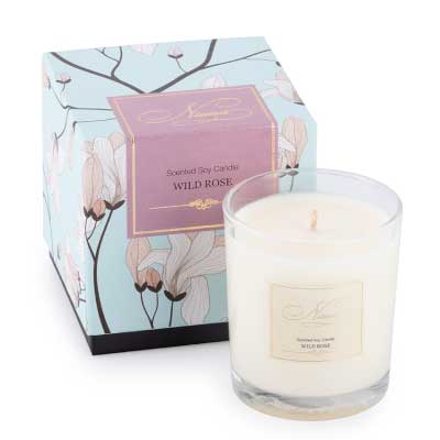 Rose Scented Soy Candle