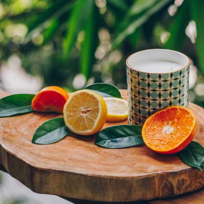 Citrus Scented Soy Candle