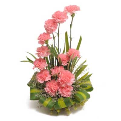 Luxury Basket of Carnations