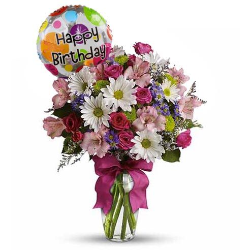 What Are the Best Birthday Flower Arrangements? l Floweronwheels.com