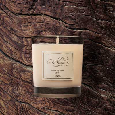 Oudh Scented Soy Candle