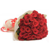 Bouquet of 50 red roses luxury wrapping - for online delivery for your love - birthday anniversary congratulations good-luck - free urgent delivery India - Delhi Mumbai Bangalore Pune Hyderabad Chennai Kolkata Ahmedabad NOIDA Gurugram