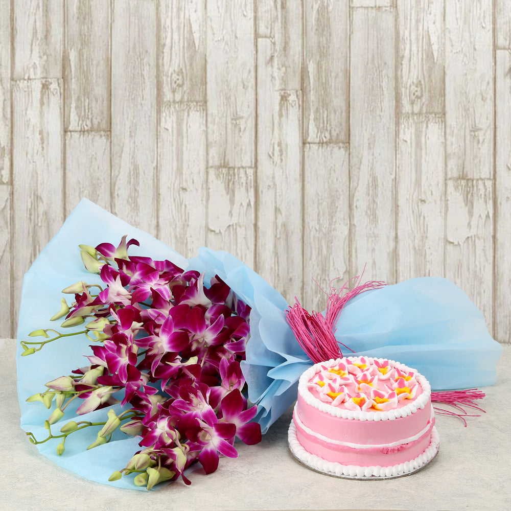 made FRESH daily: Flower Bouquet Birthday Cake!